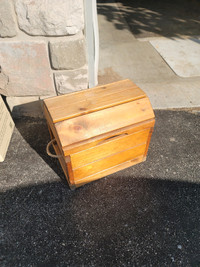 Pine Wood Treasure Chest!  Available this weekend!