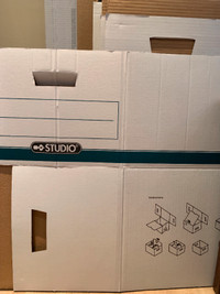 Déménagement - 10 boîtes de rangement usagées