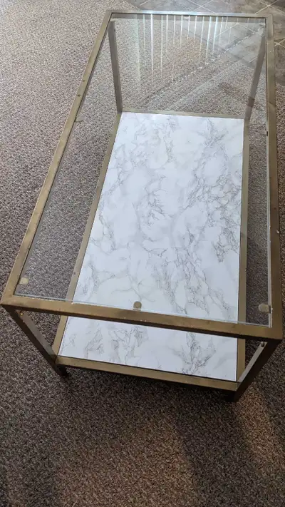 DIY: IKEA VITTSJÖ coffee table (PLEASE READ DESCRIPTION), View more