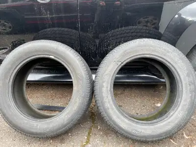 235/55R 16 cobra Cooper, radial, GT tires 50% tread life tires are in great shape first $50 takes th...