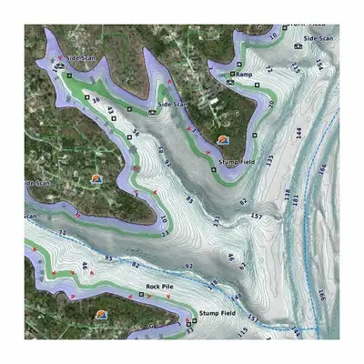 Carte marine Garmin Canada Lakevu g3 Ultra v2020.5 Guidance automatique (plus de 1600 HD Lacs) Couve...