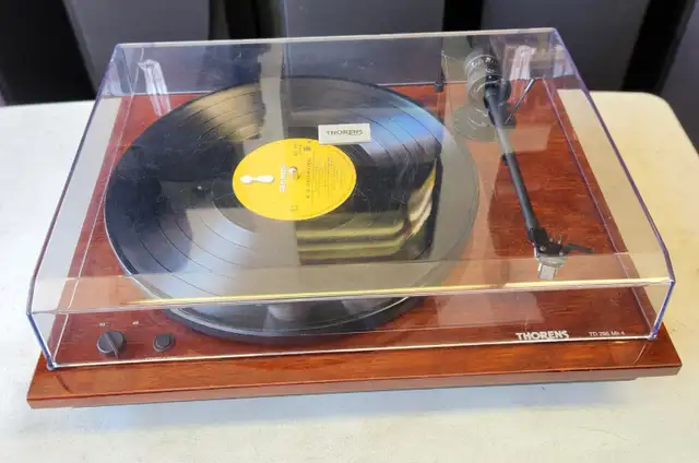 THORENS TD-295 MK IV DRIVE BELT TURNTABLE in Stereo Systems & Home Theatre in City of Toronto - Image 5