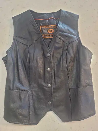 Leather Vest, View more