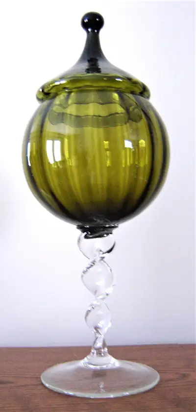 ART DECO GLASS PIECES (buy 1 or both), View more