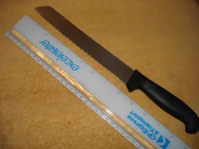 Grohmann Pictou, Nova Scotia serrated bread knife, View more