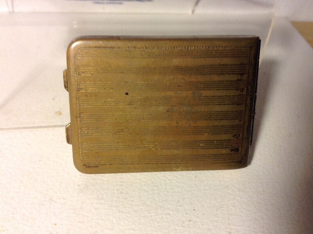 Antique Vintage Match Safe Box Holder in Arts & Collectibles in Vancouver - Image 3