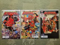 18 Deadpool comic books (Marvel Comics)