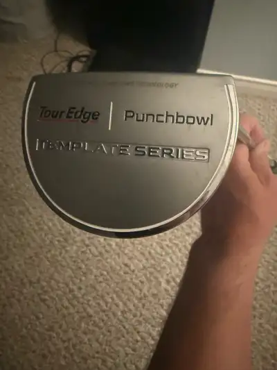 Selling a used 1 round Tour Edge Punchbowl Template Series putter, perfect for improving your short...