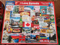 I love Canada puzzle 
