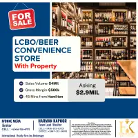 LCBO Agency with property for sale
