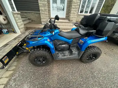 Selling my 2022 Can-Am Outlander 570 XT in excellent condition. Only 30 original hours – barely used...