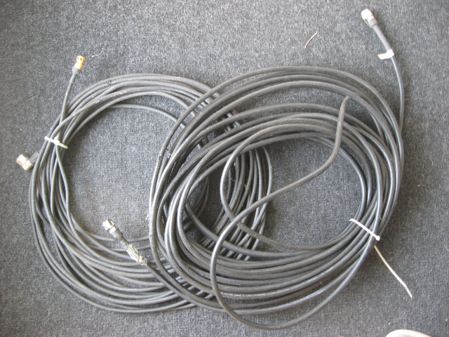 Coaxial Cable for Ham Amateur Radio Etc. 2 Rolls of 20 Feet USED dans Appareils électroniques  à Ouest de l’Île