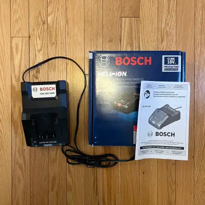 LIKE NEW - Bosch 18v turbo charger with power boost, View more
