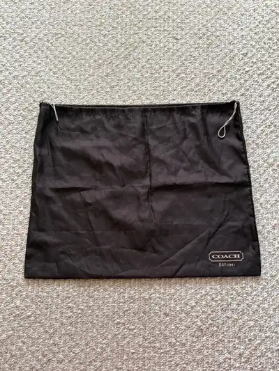 Authentic Coach dust bag , View more