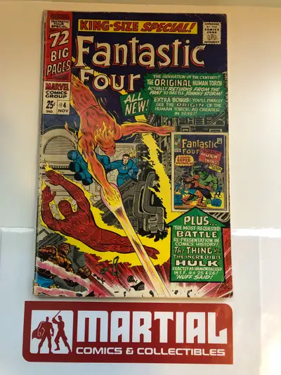 Fantastic Four King Size Special Annual #4 comic $25 OBO, View more