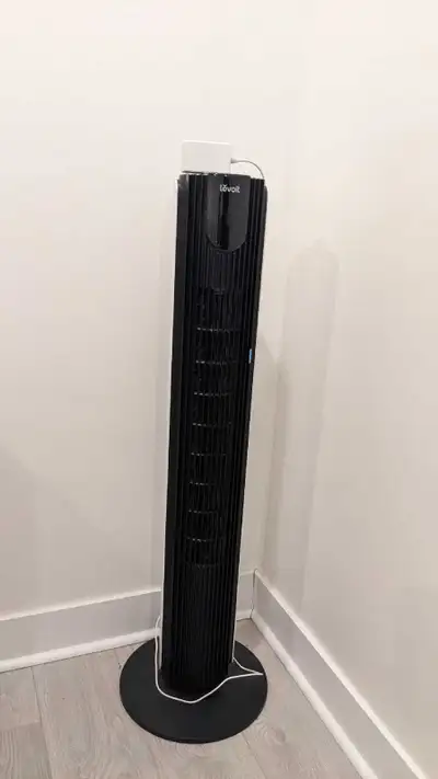 LEVOIT Smart 42 Inch Tower Fan for Bedroom, 26ft/s Standing Bladeless Fan, Quiet 25dB, 90° Oscillati...