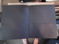 2 black folders