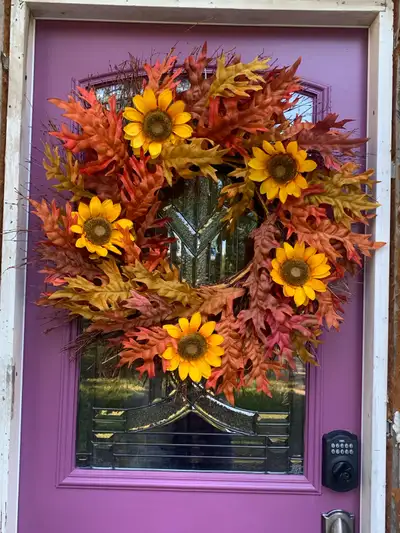 30 " wide wreath, View more