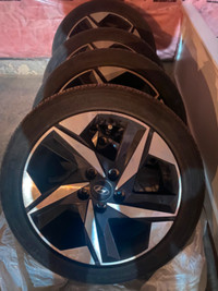 Hyundai Elantra 17" Rims with Ultra High Performance Summer Tire