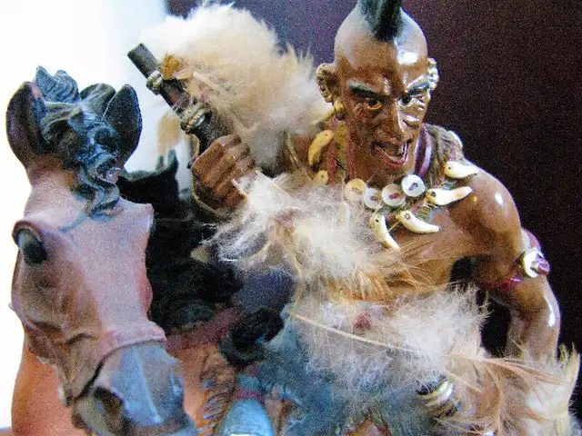 Collectible Limited Edition Native American Warrior Horseman in Arts & Collectibles in City of Halifax - Image 10