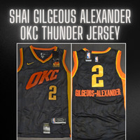 Shai Gilgeous-Alexander OKC Thunder Jersey Medium 