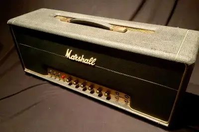 Marshall super lead 100 watts point to point This is an original jmp super lead Very clean Perfect w...