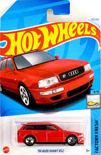 Hot Wheels 94 Audi Advant RS2