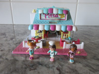 1993 Polly Pocket Pizzeria Pizza Parlor Playset **NOT COMPLETE*