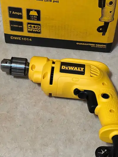 DEWALT DWE1014 7A Variable Speed Corded Compact Drill, View more