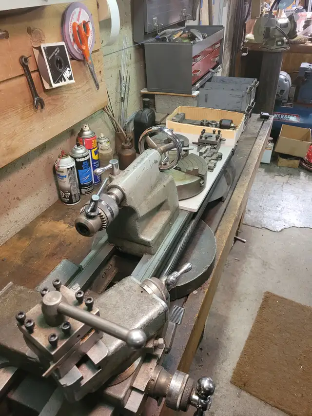 Craftsman 12″ × 4′ Metal Lathe – Solid, Working Cond Williams Lk in Power Tools in Williams Lake - Image 6