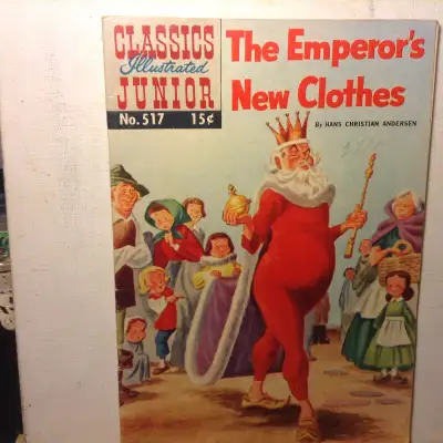 Classics Illustrated Junior #517 THE EMPEROR'S NEW CLOTHES, View more