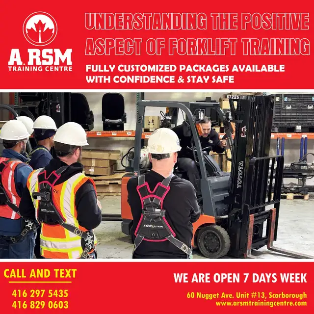 BOBCAT/SKID STEER, FORKLIFT TRAINING PROGRAM! SPECIAL PRICING!! in Other in City of Toronto - Image 4