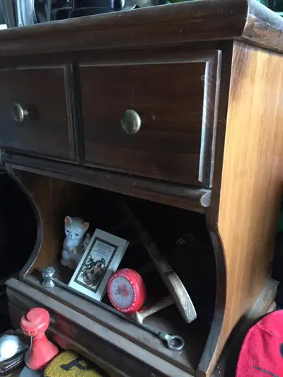 Wooden nightstand. Bedroom furniture. $20. I deliver!, View more