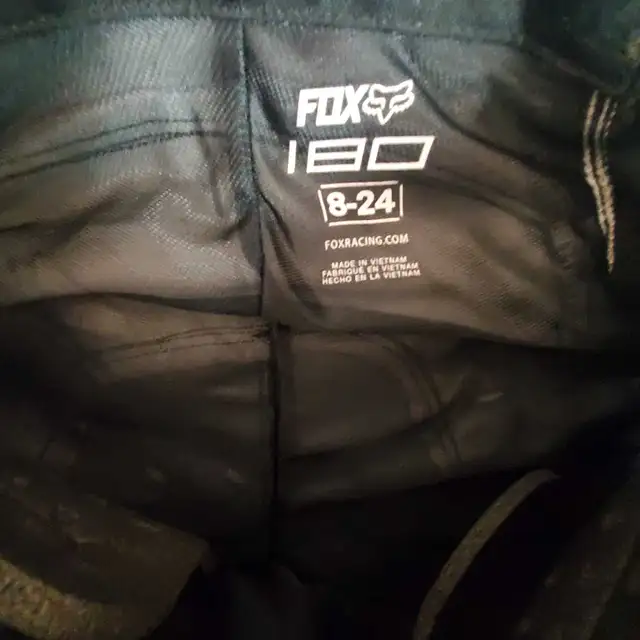 New Kids FOX Dirt Bike Motocross Pants size 8-24 in Kids in Barrie - Image 5