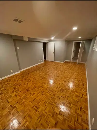 Very spacious well-maintained basement for rent: - 1 Large bedroom with walk-in closet - 1 Den for s...