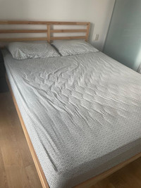 IKEA Tarva queen size bed