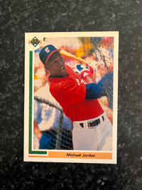 Michael Jordan baseball card