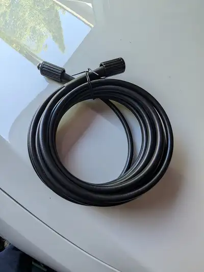 New Pressure Washer Hose, 25 FT, 2100PSI, M22-14mm fit Standard m22-14 mm fitting fit Ryobi pressure...