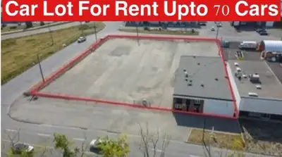 ✨ CAR LOT STORAGE / DEALER LOT AVAILABLE ✨ For Rent. For Up To 70 Vehicles 3-Year Lease + Option to...
