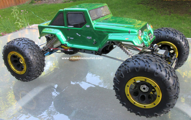 RC Rock Crawler Truck 1/8 Scale T2 RTR 4X4 2.4G   06711 in Hobbies & Crafts in Sault Ste. Marie - Image 2