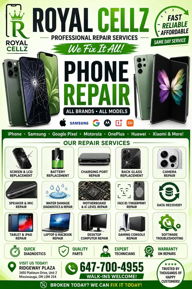 SAMSUNG/ IPHONE/ LG/ GOOGLE/ HUWAEI / IPHONE & TABLET FIX ONSITE ...