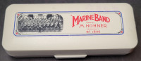 German Hohner Marine Band Harmonica Key B