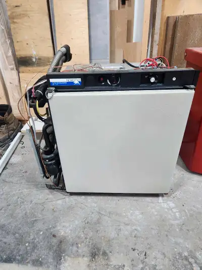3way rv fridge. Works fine on AC and DC power. Intermittent on propane, will not stay lit. It might...