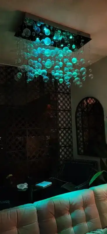 BUBBLE Ceiling Light Chandelier (LED!!) - only $50! in Indoor Lighting & Fans in City of Toronto - Image 6