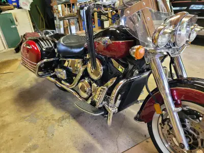 2002 Kawasaki Nomad 1500cc,, 47,000 km, regular oil changes, brand new w/w tires and brake pads. Van...