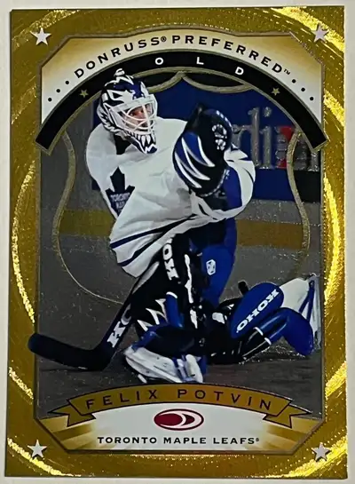 1997-98 Donruss Preferred Gold Felix Potvin #99, View more
