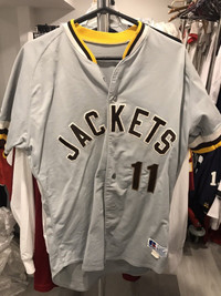 Game Worn Georgia Tech Yellow Jackets Baseball Jersey 