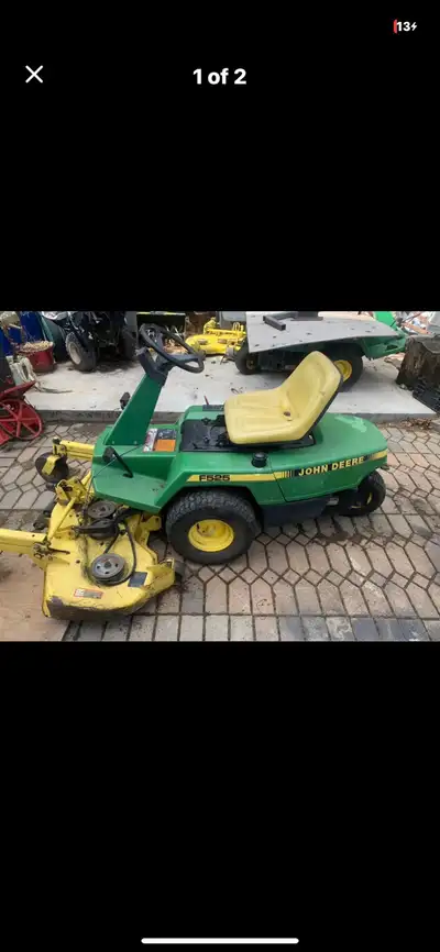 John Deere F525 - Zero Turn, View more