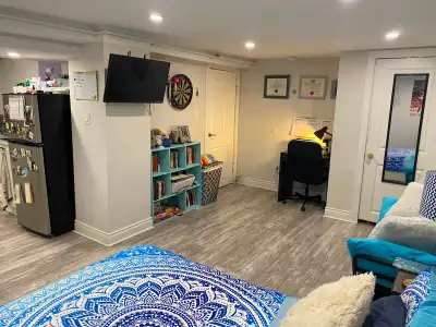 Bright and Spacious 2-Bed, 1-Bath Basement Suite in the beautiful Annex steps from Bathurst subway....
