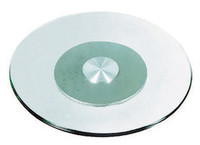 [Brand New] 80cm (30in) Tempered Glass Lazy Susan Turntable